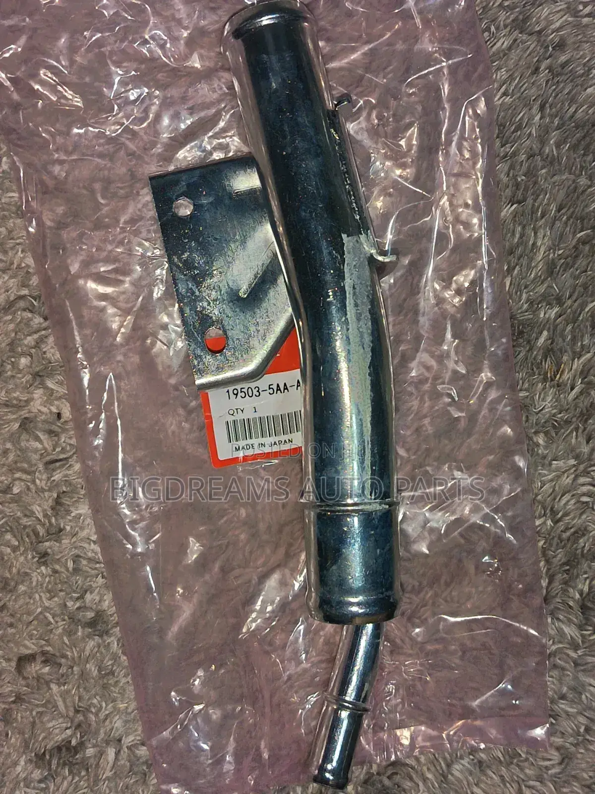 Honda Civic 16-22, Radiator Lower Water Metal Pipe.