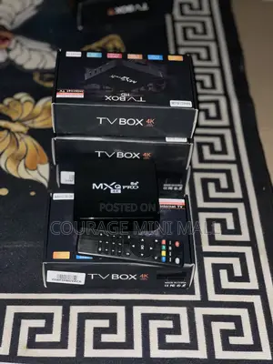 Android Tv Box With Youtube, Netflix Playstore 128gb