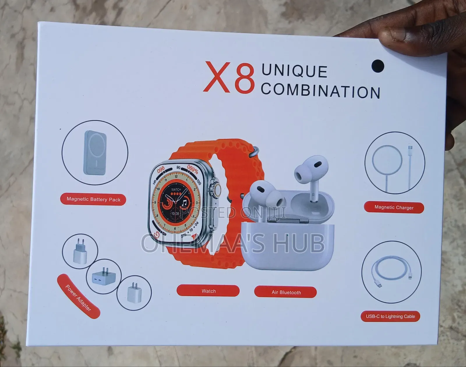 Ex8 Unique Combination Watch
Stand Out With Style and Class