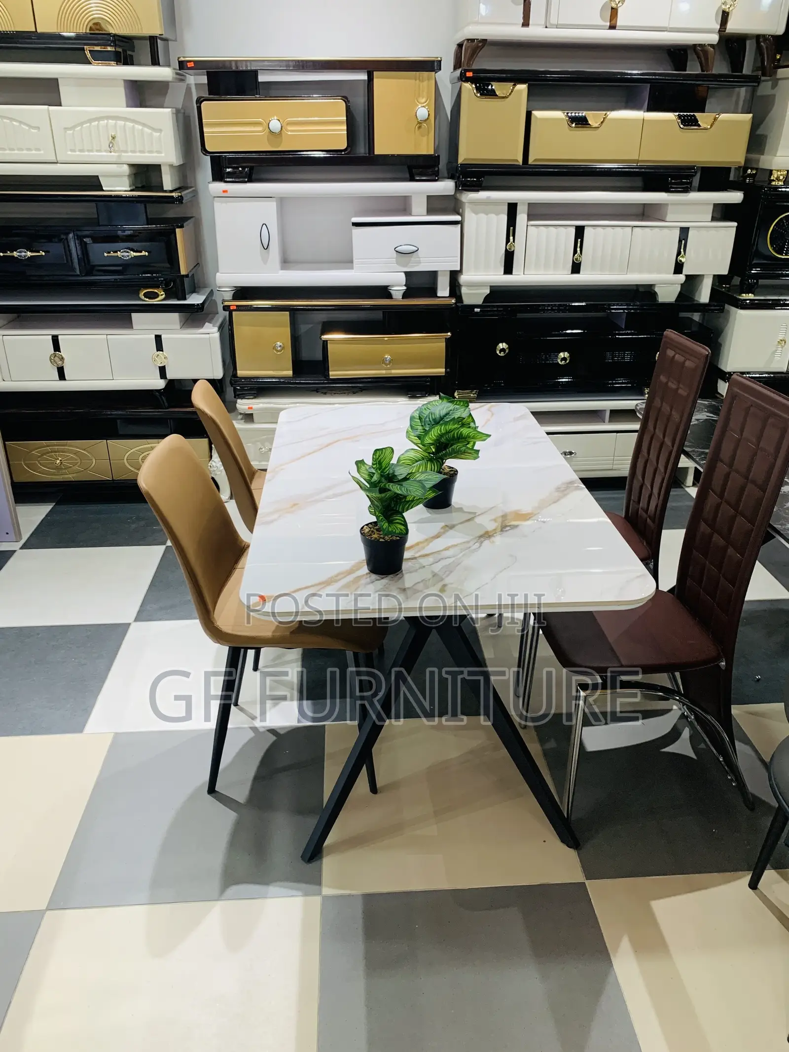 Modern 4seater Dining Table and Chairs