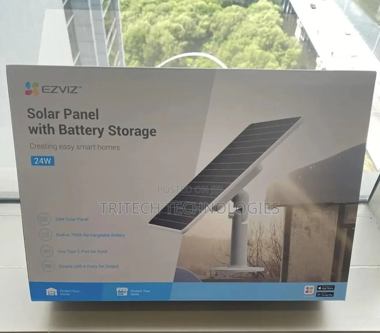 Ezviz Solar Panel With Battery 12w