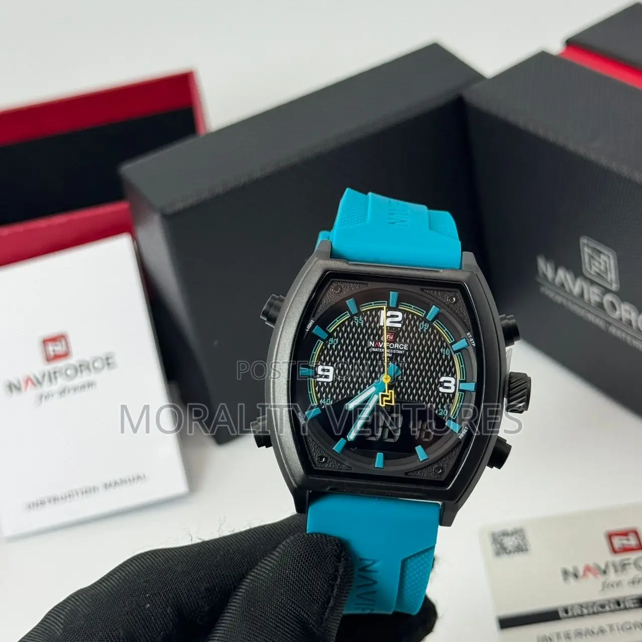 Naviforce Nf9242 Men's Dual-Display Watches