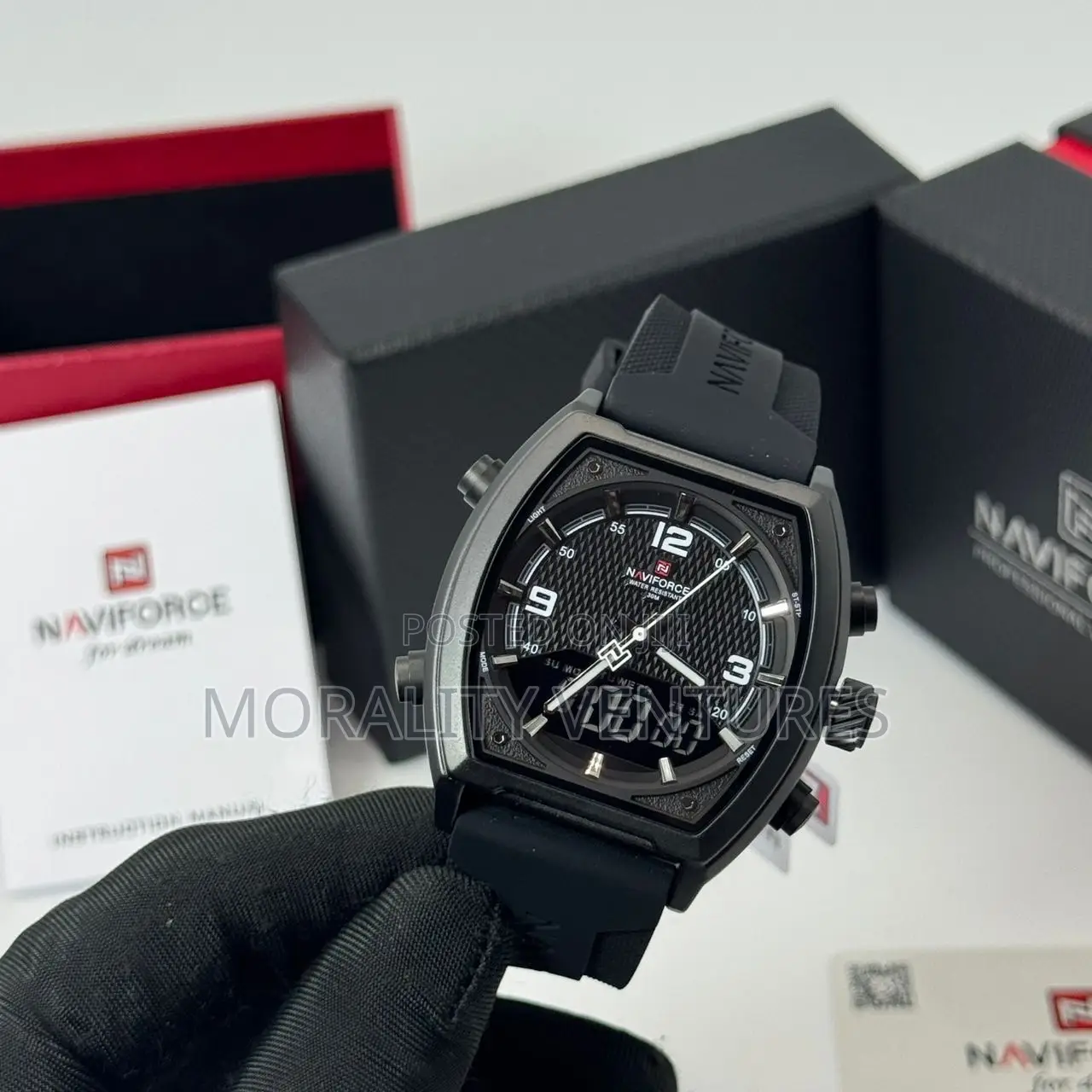 Naviforce Nf9242 Men's Dual-Display Watches