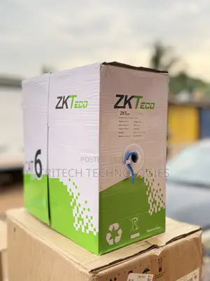 Zkteco Xl600-CPR Cat 6 305m Network Utp Twisted Pair Cable