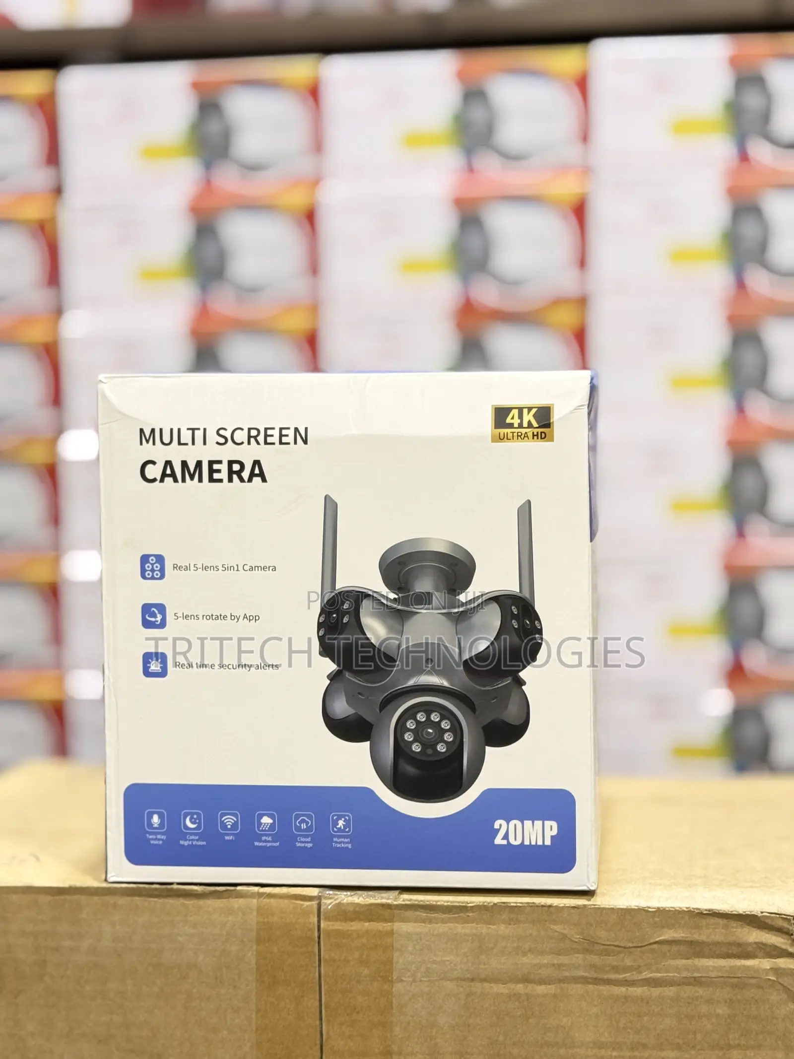 Ioma Smart Wifi Camera 5 in 1 20mp I0-Wqq873b-Dh-4e Ultraal-Powered