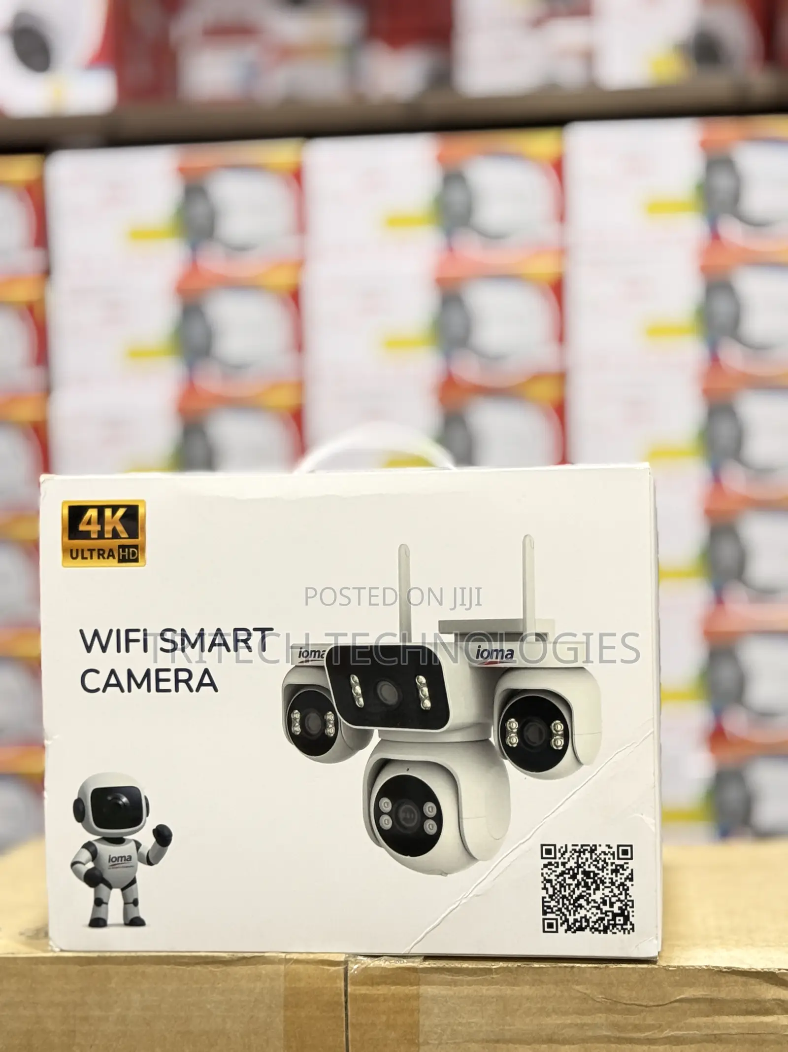 Ioma Wifi Smart Camera 4 in 1 Io-Rp42w12a -8mp - 4 Lens -