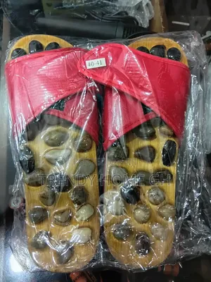 Cobblestone Massage Slippers Flip Flops (Foot Reflexology)