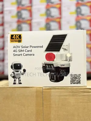 Ioma Smart 4g Solar Camera 16mp 4 in 1 Ultra Hd Dual 7w Panel 16000mah