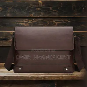 Pu Leather Business Messenger Bag
