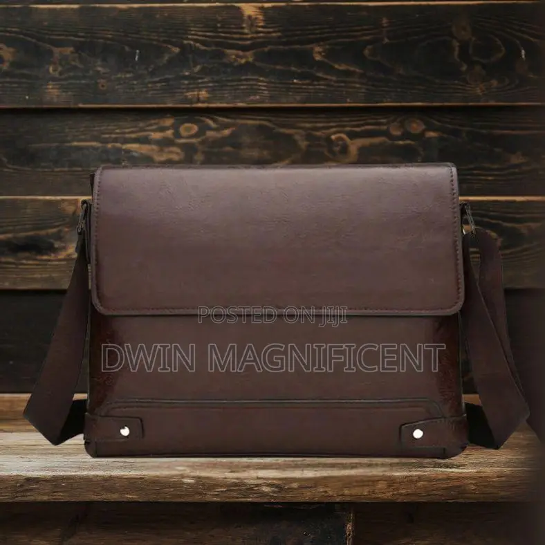 Pu Leather Business Messenger Bag