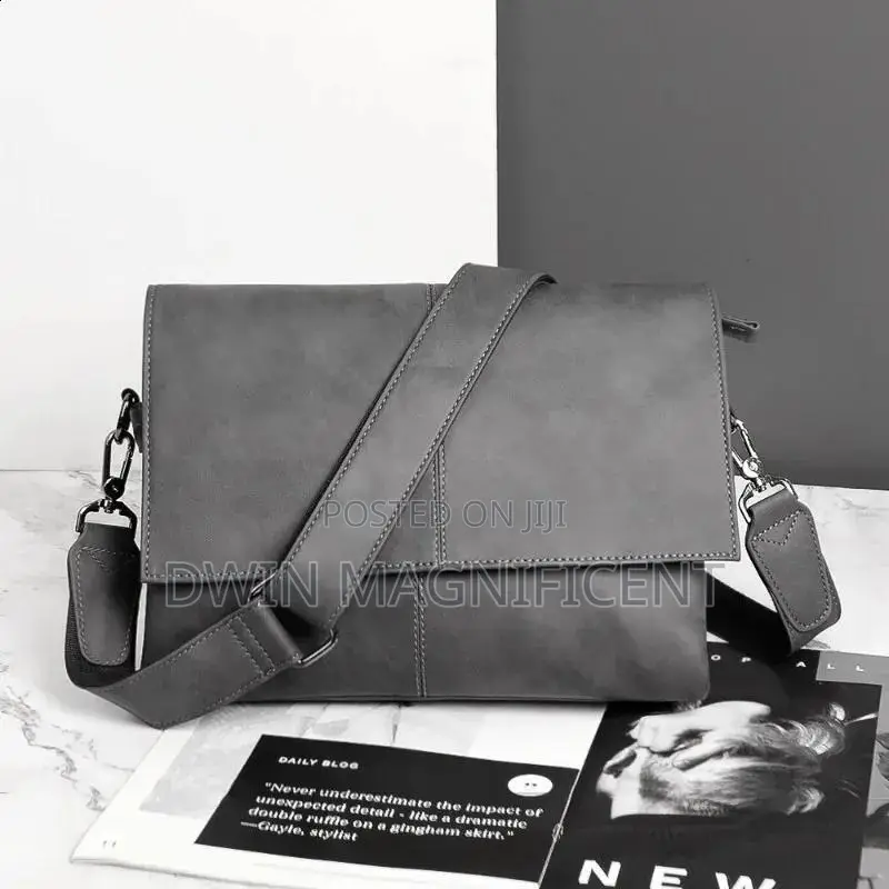 Pu Leather Business Messenger Bag