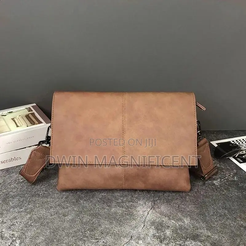 Pu Leather Business Messenger Bag