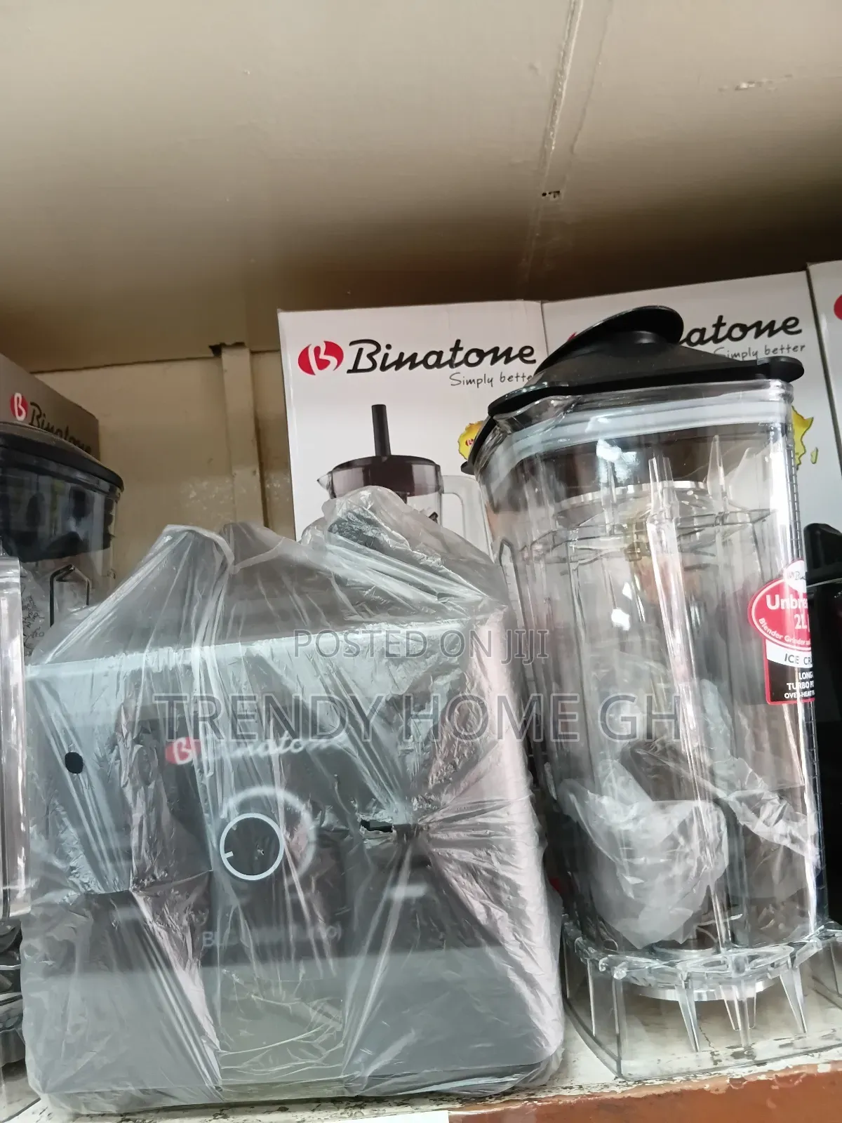Binatone Heavy Duty Blender With 2 Cups Powerful Durable