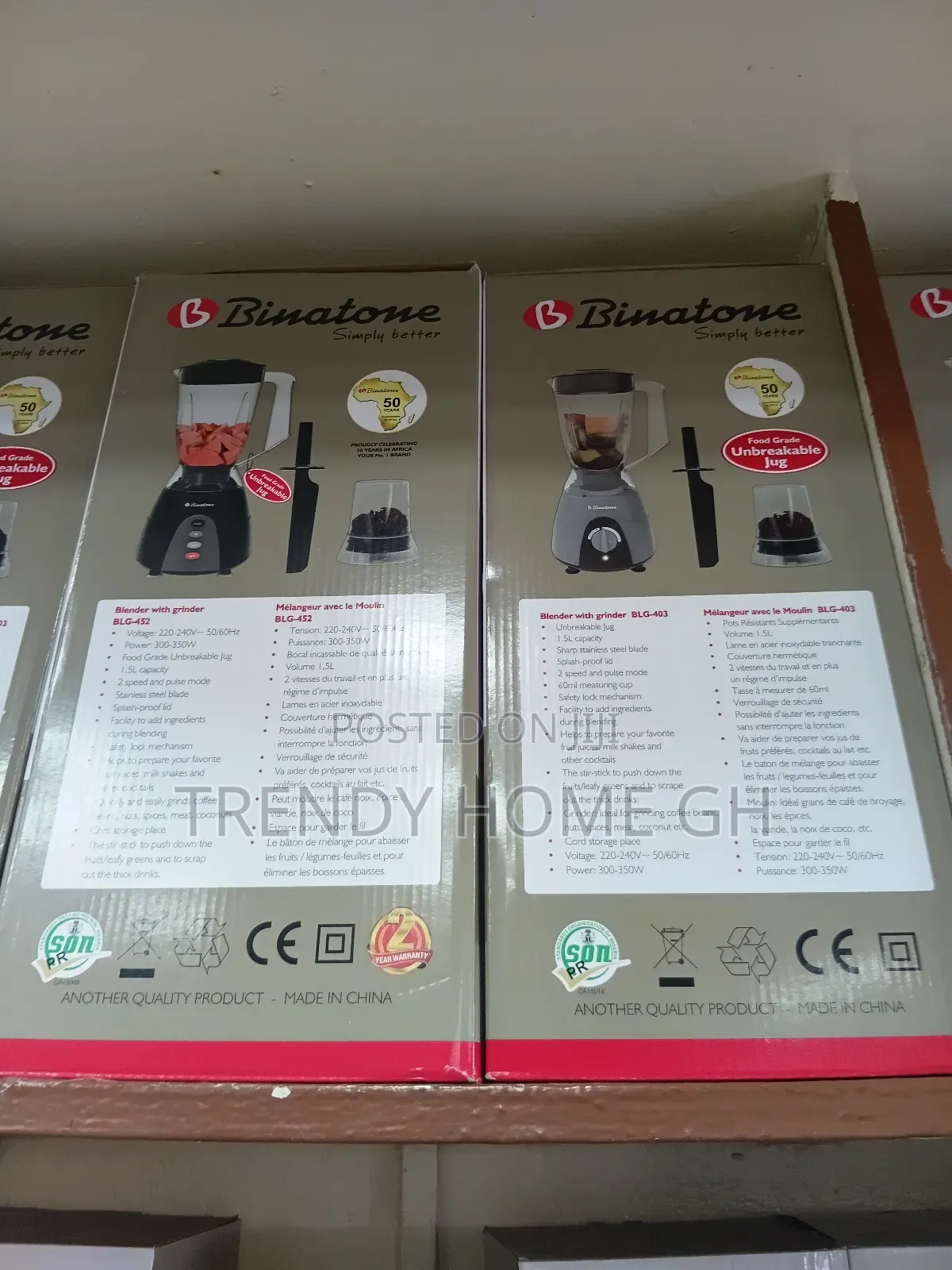 Original Binatone Blender Strong Like Generator 