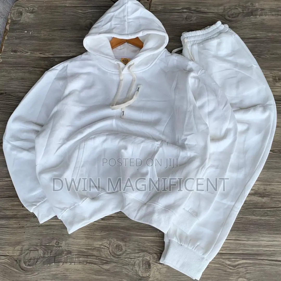 Hoodie and Sweatpants Tracksuit Set