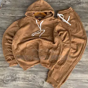 Hoodie and Sweatpants Tracksuit Set