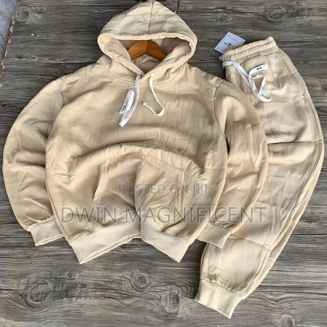 Hoodie and Sweatpants Tracksuit Set