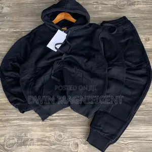 Hoodie and Sweatpants Tracksuit Set