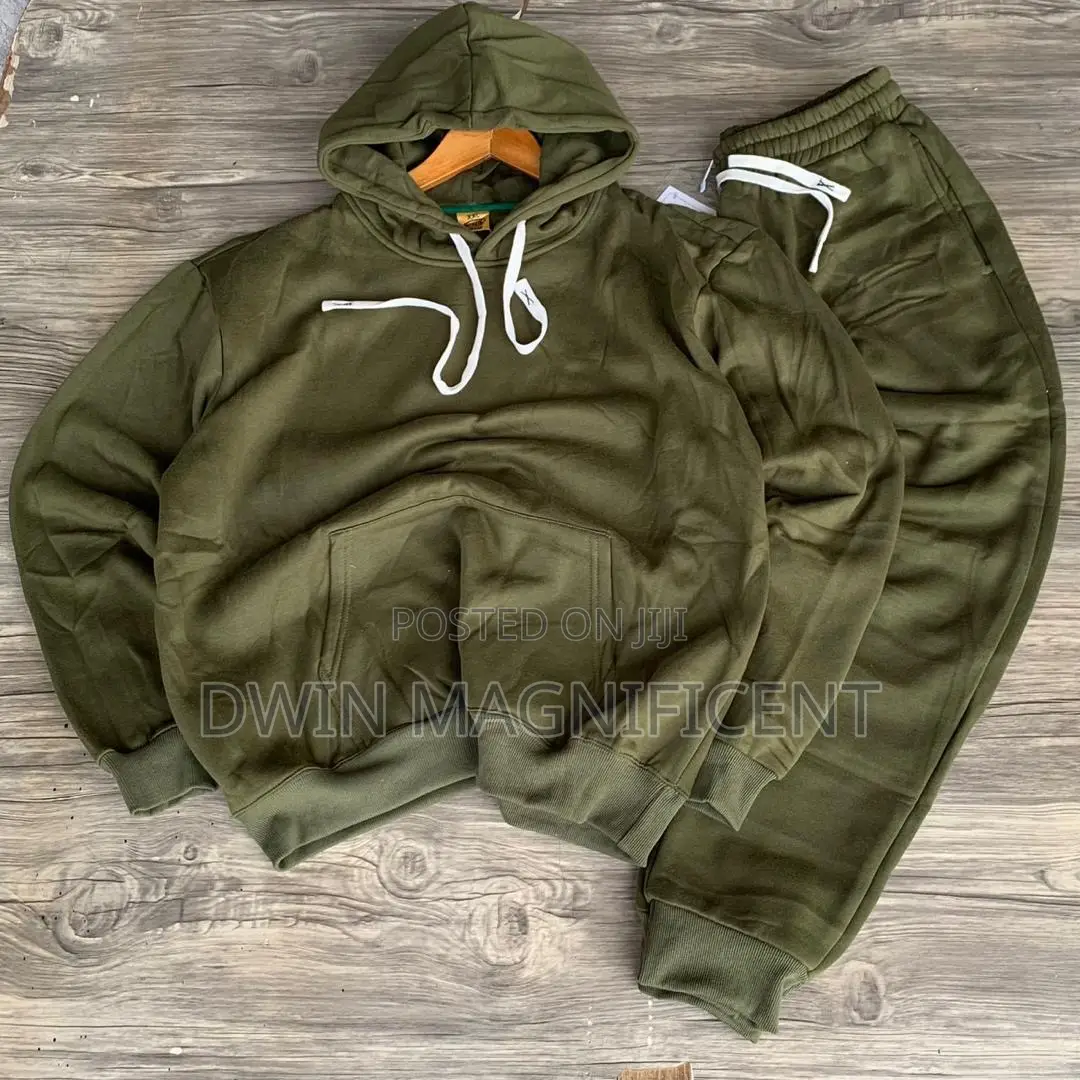 Hoodie and Sweatpants Tracksuit Set