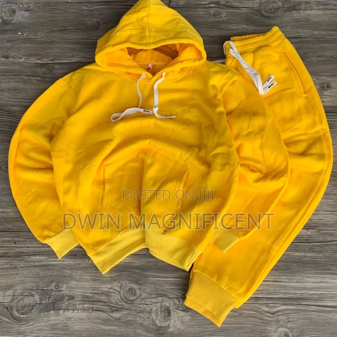 Hoodie and Sweatpants Tracksuit Set