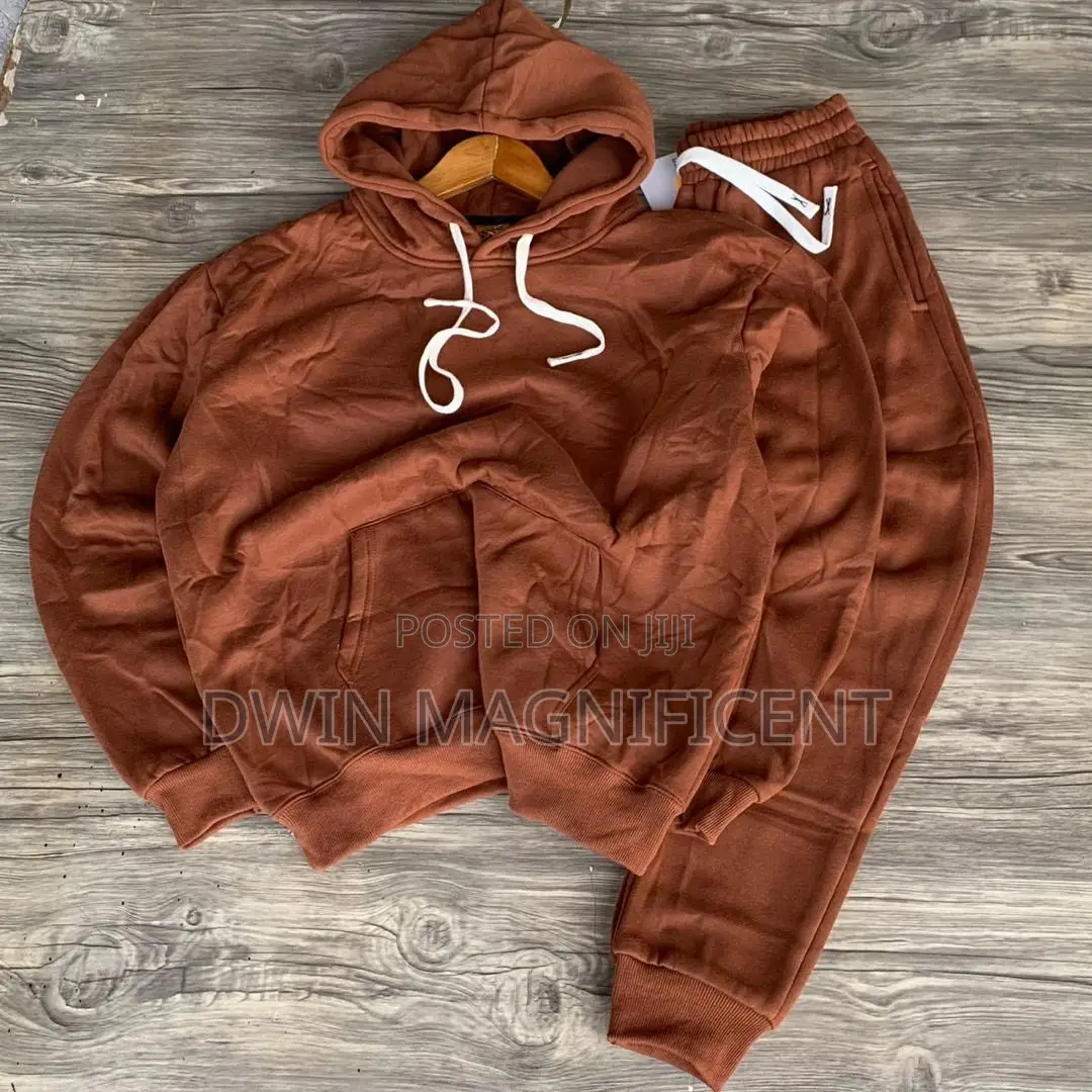 Hoodie and Sweatpants Tracksuit Set