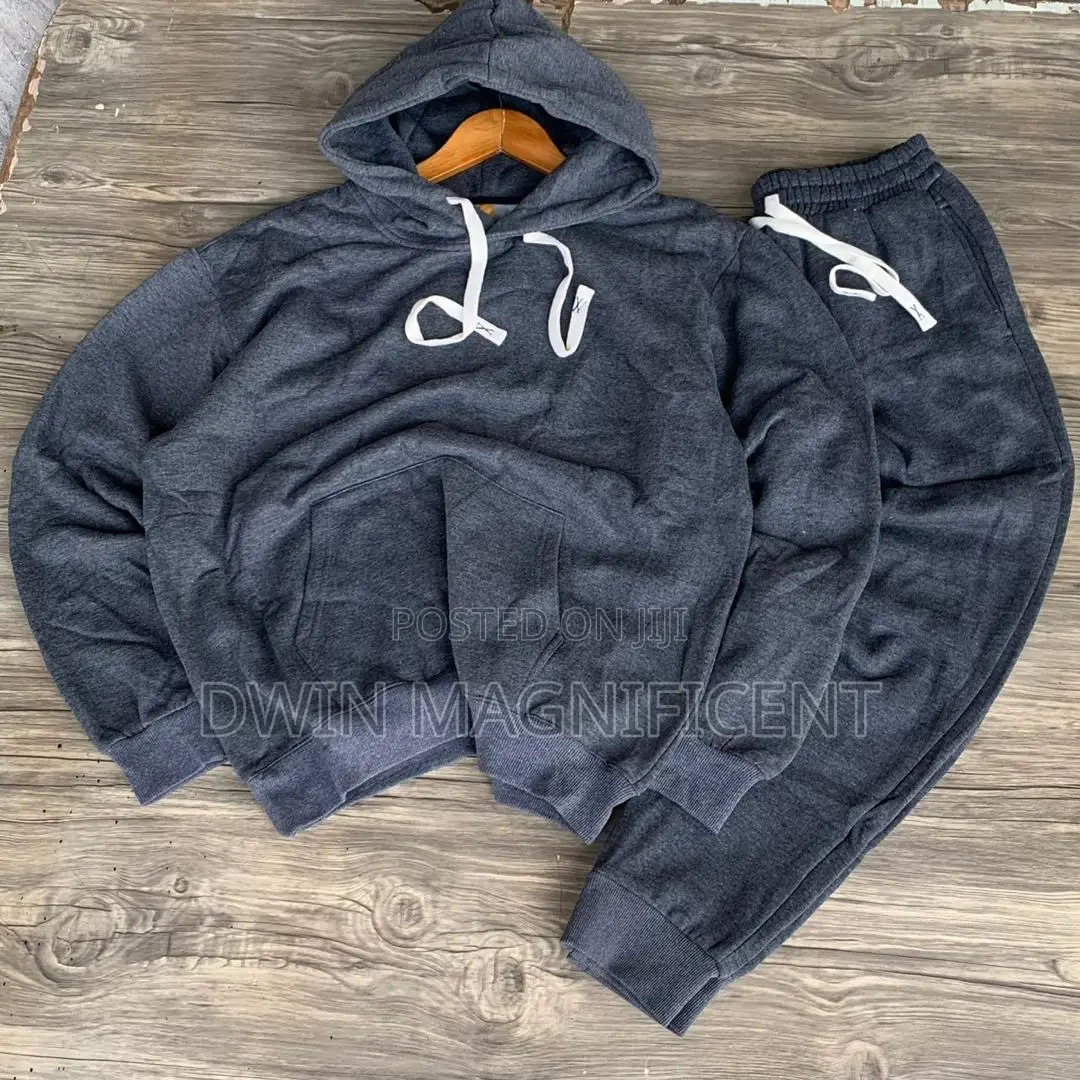 Hoodie and Sweatpants Tracksuit Set
