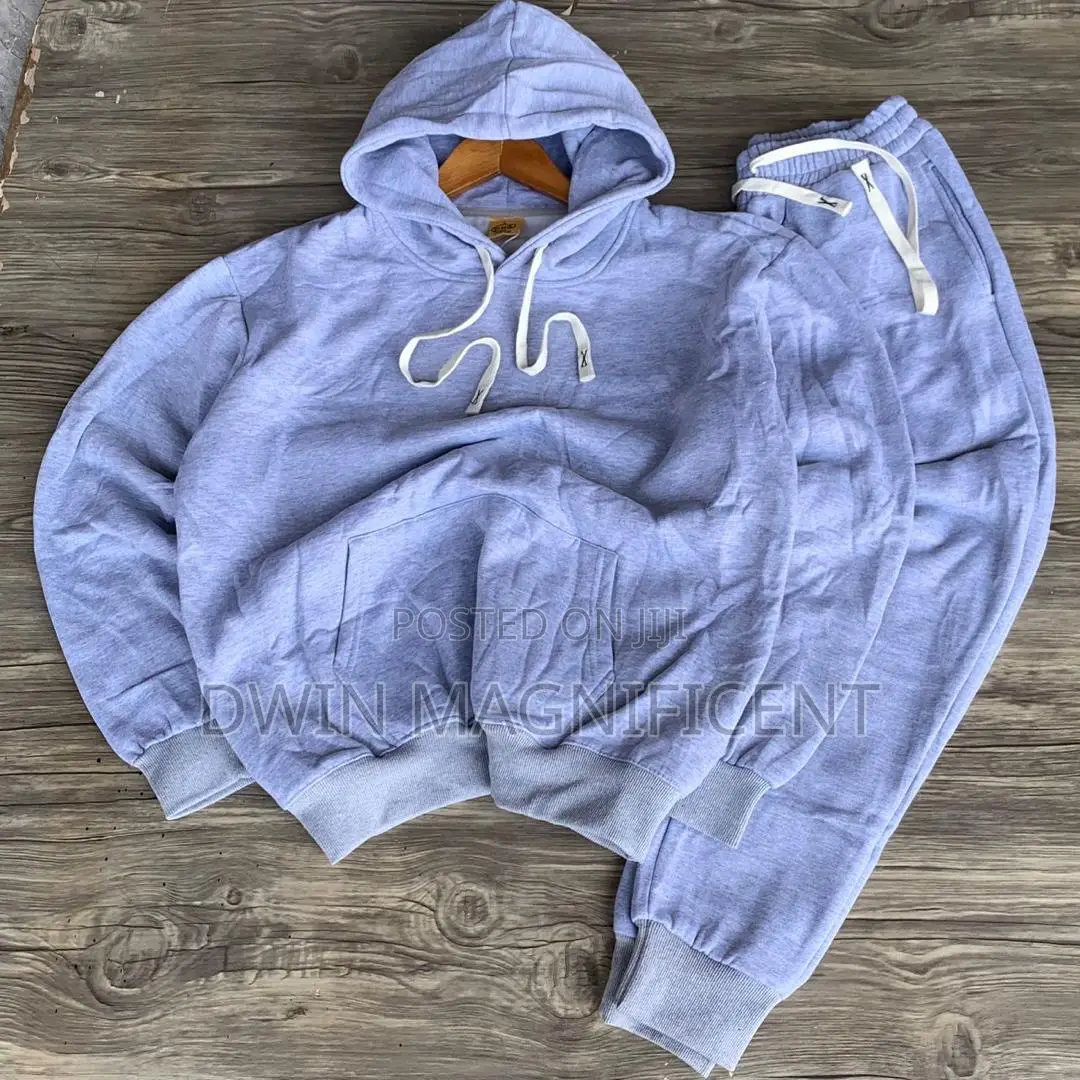 Hoodie and Sweatpants Tracksuit Set