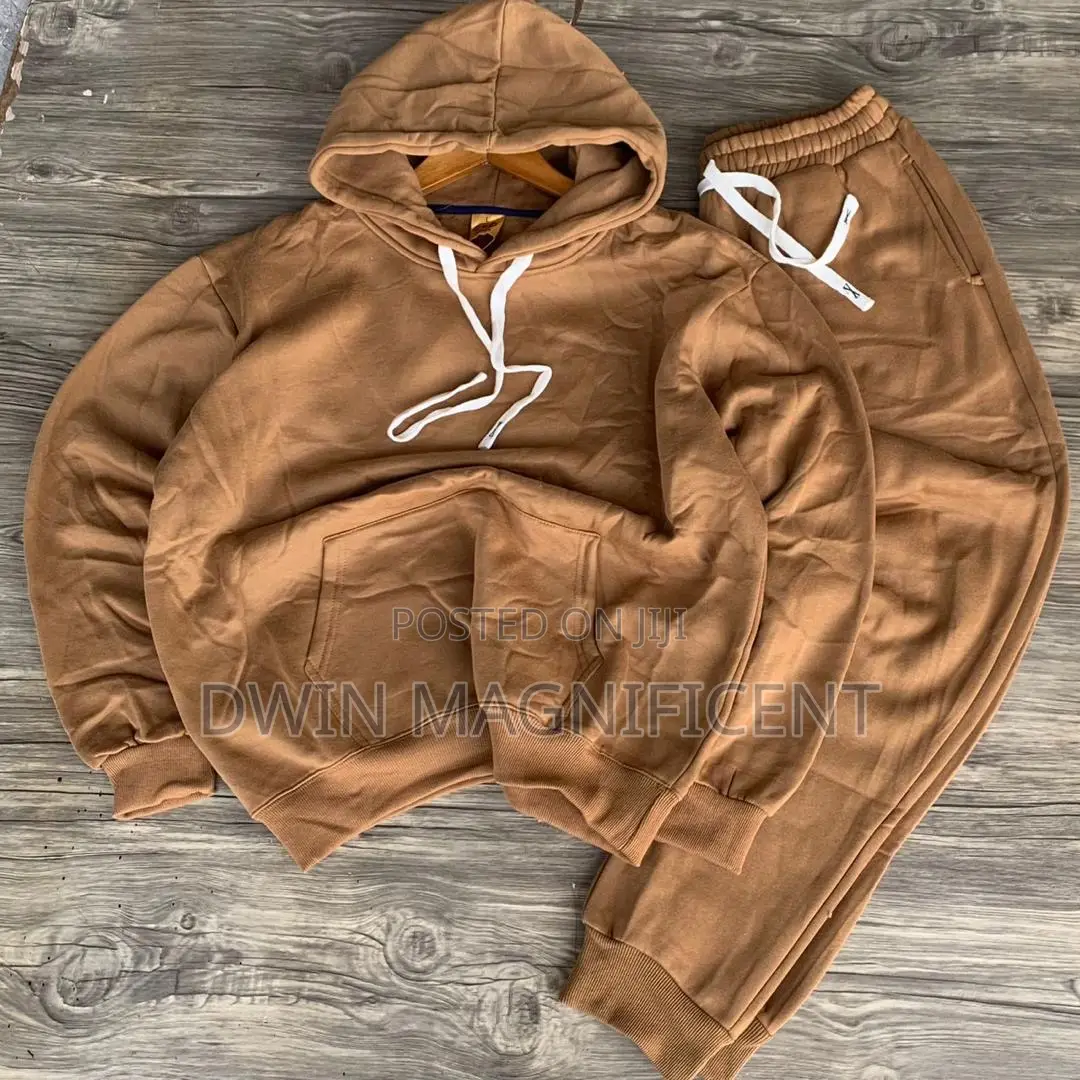 Hoodie and Sweatpants Tracksuit Set