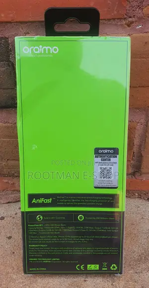 Oraimo Powerflow B11 10000mah 15w Power Bank