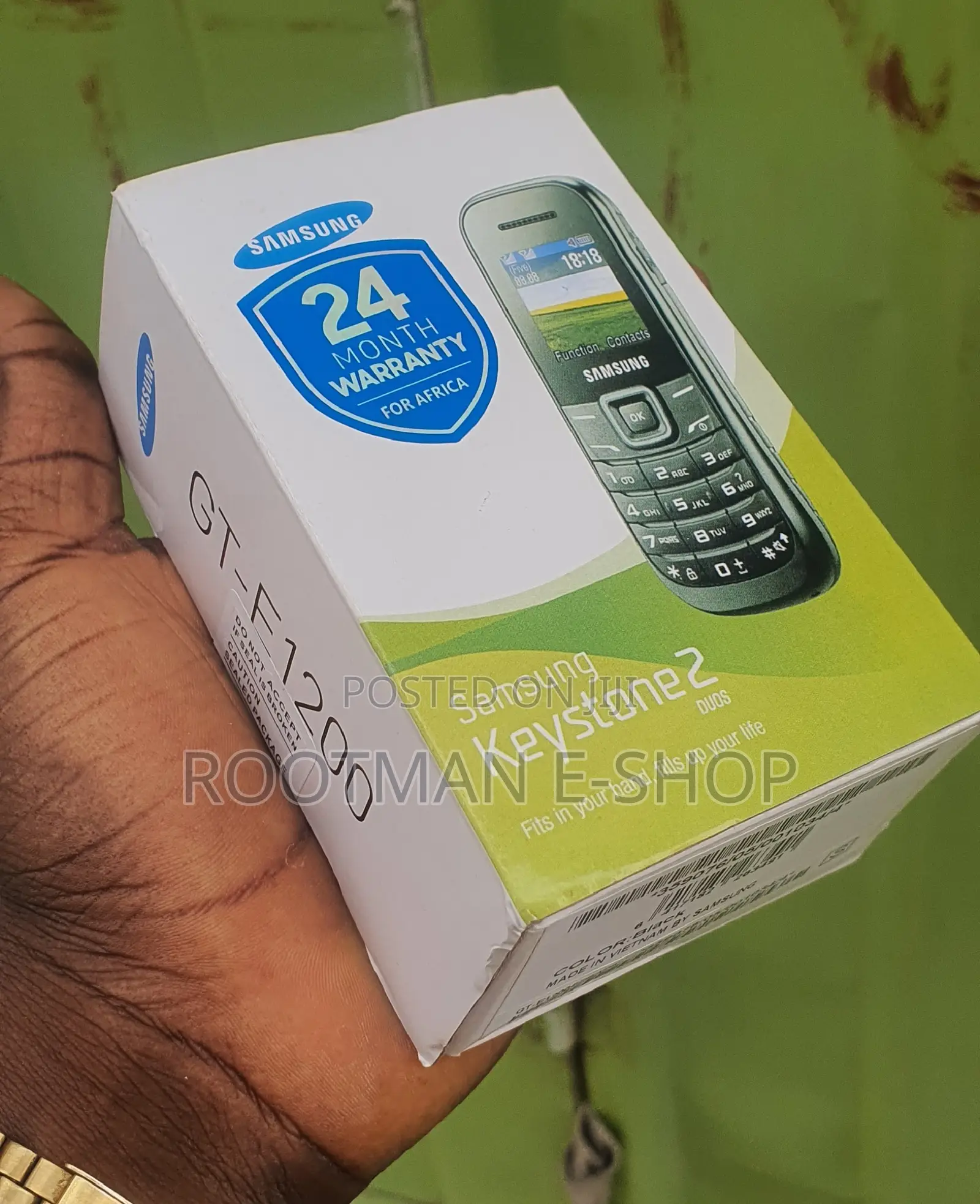 New Samsung GT-E1080 Black