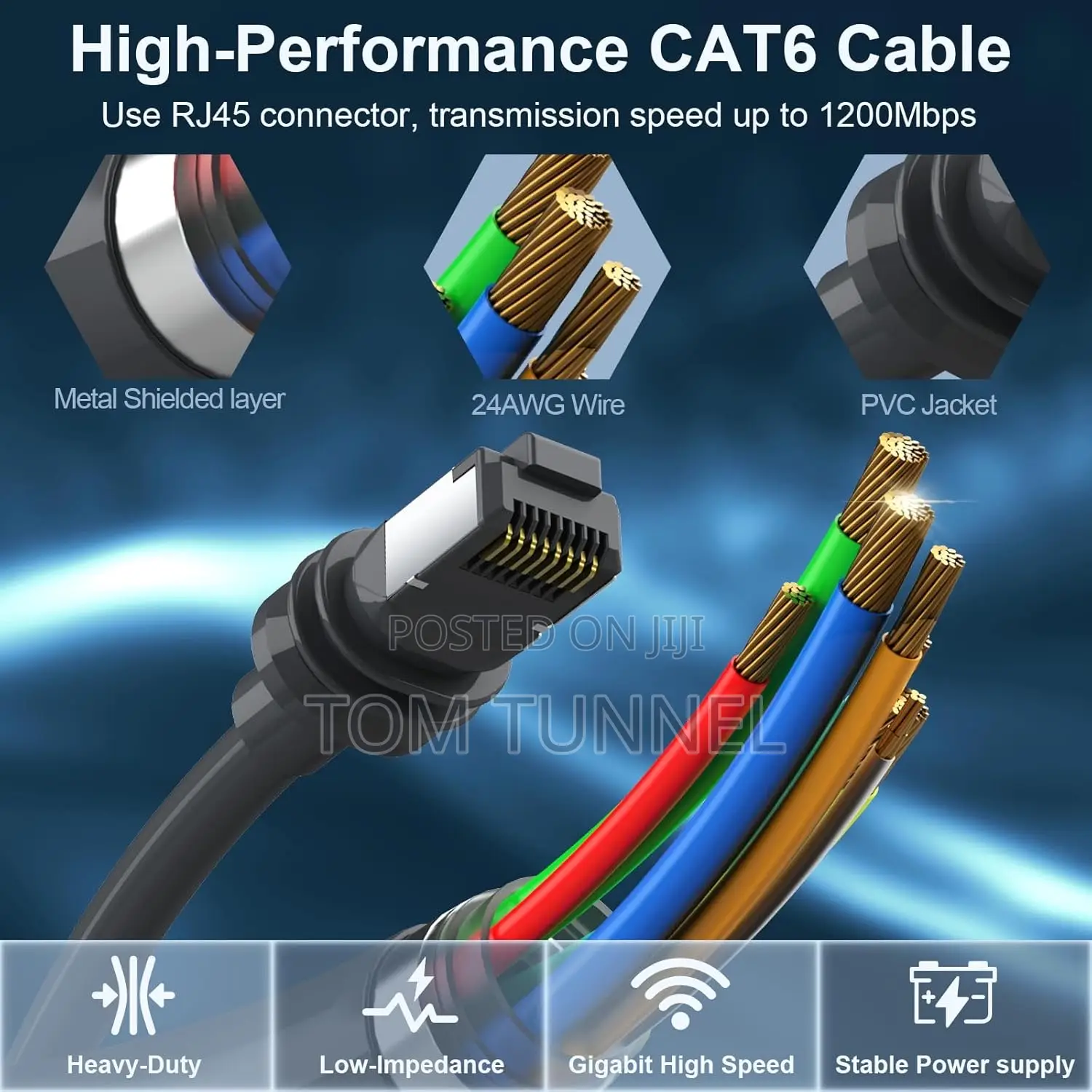 100ft/30m Starlink Gen 3 Replacement Extension Cable