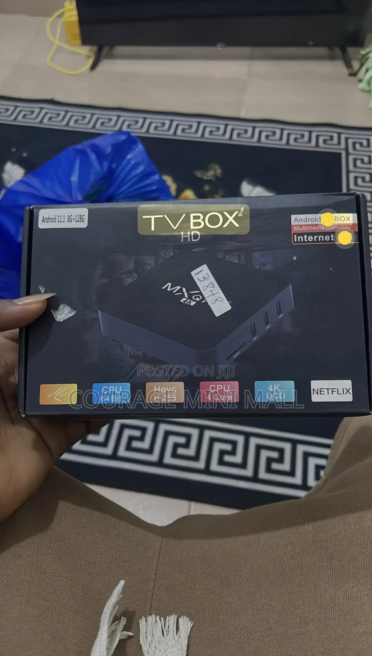 Android Tv Box for All Tv Types 128gb Rom 8gb Ram