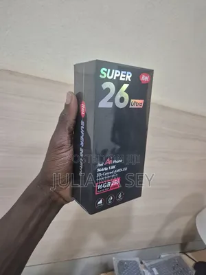 New Itel S26 Ultra 256 GB Black