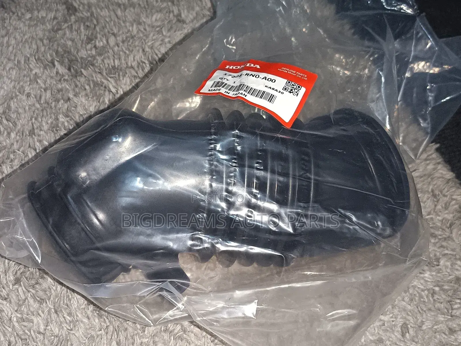 Honda Pilot 09-15 Air Cleaner Inlet Hose
