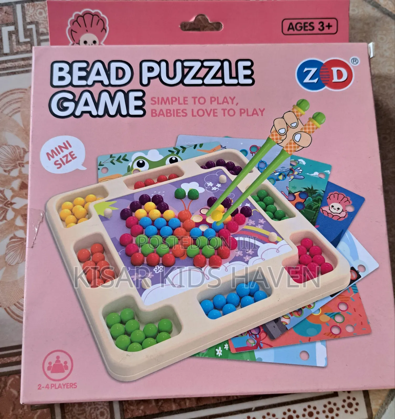 Mini Size Beads Puzzle Game