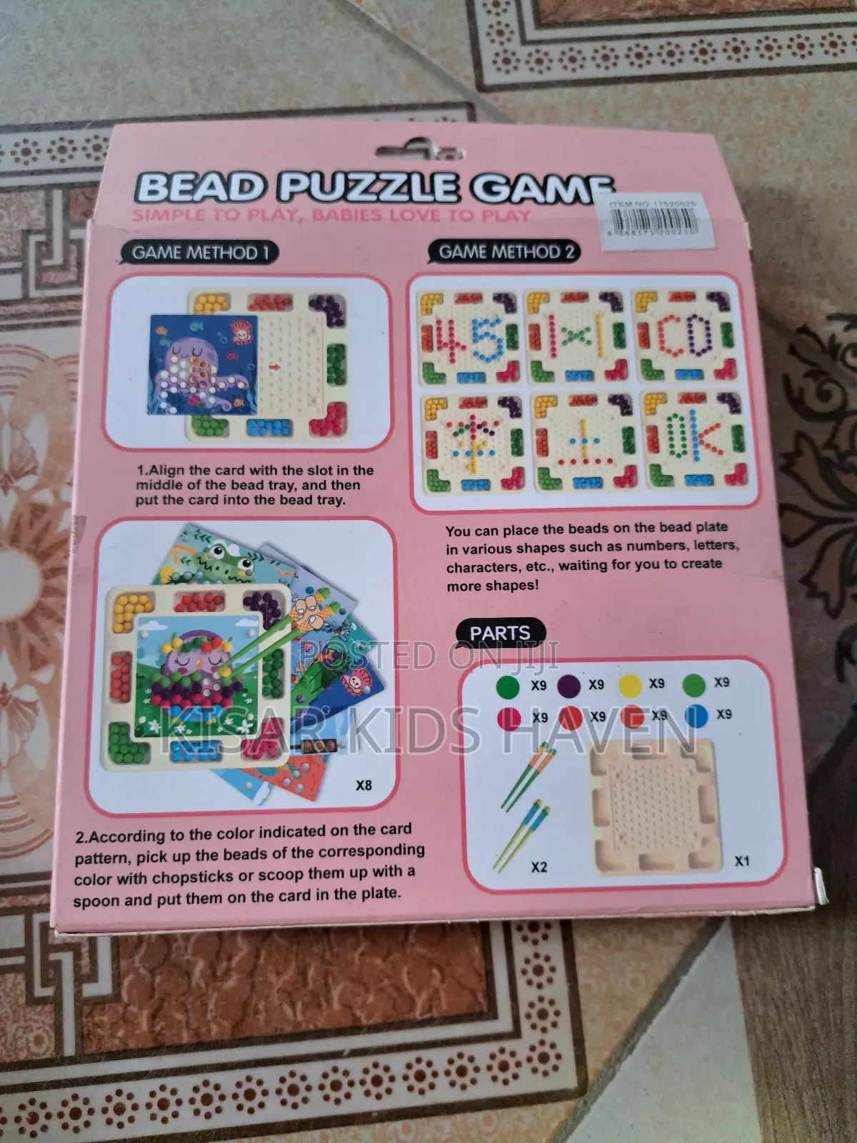 Mini Size Beads Puzzle Game