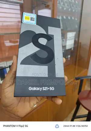 New Samsung Galaxy S21+ 5G 128 GB Black