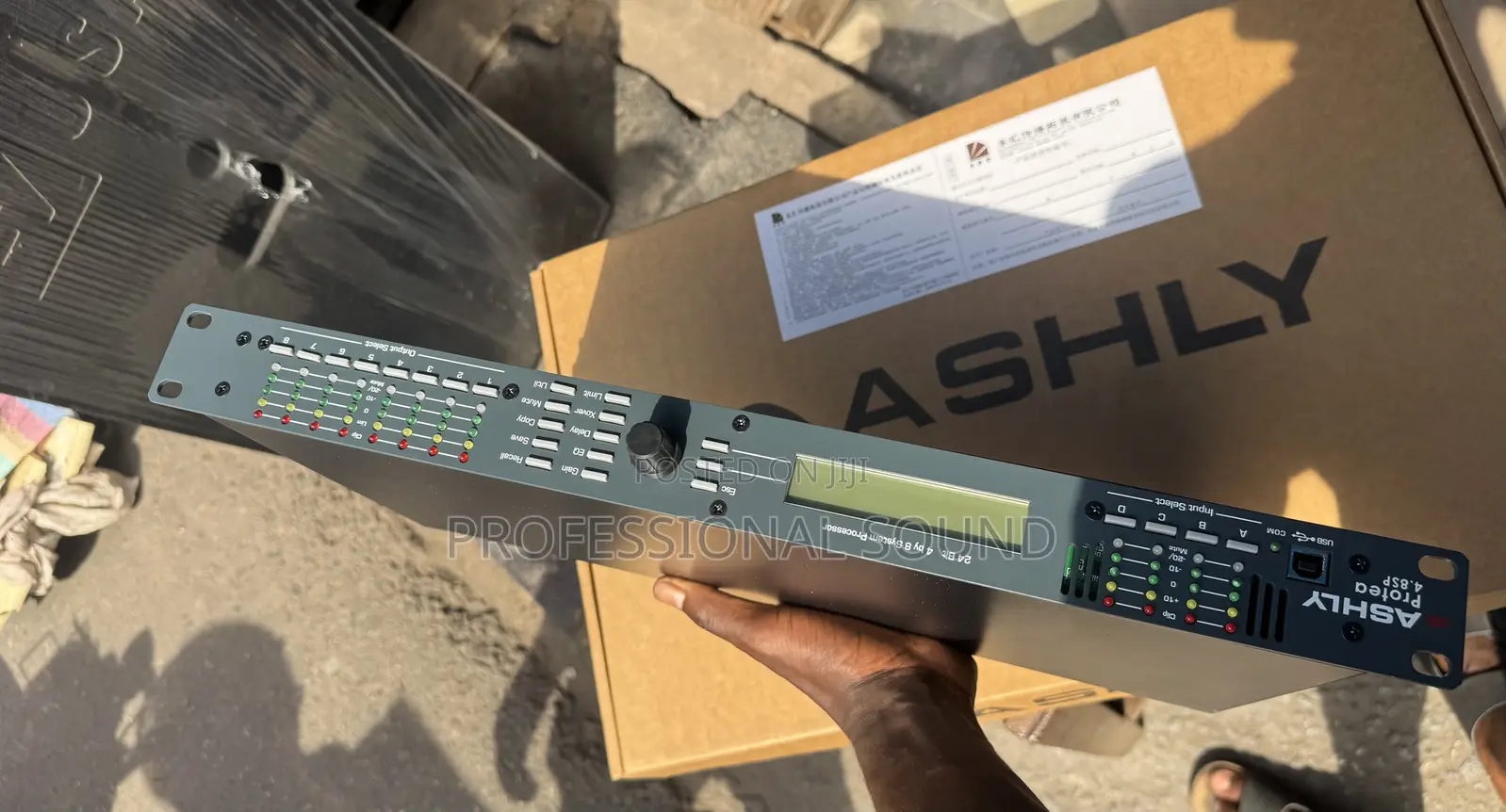 Ashly Protea 4.8sp 4-Input, 8-Output Digital Speaker Processor