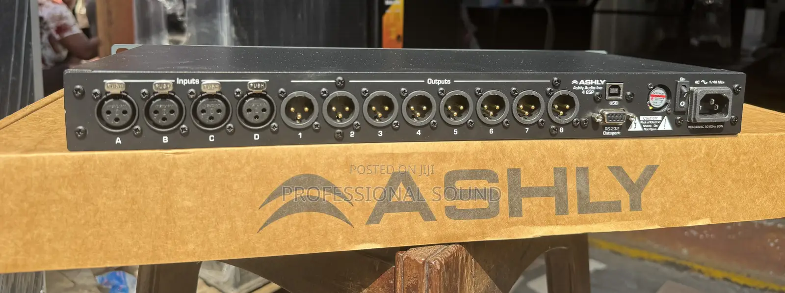 Ashly Protea 4.8sp 4-Input, 8-Output Digital Speaker Processor