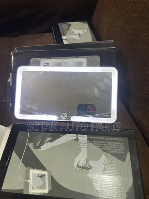 Car Led Makeup Mirror Visor Touch Screen