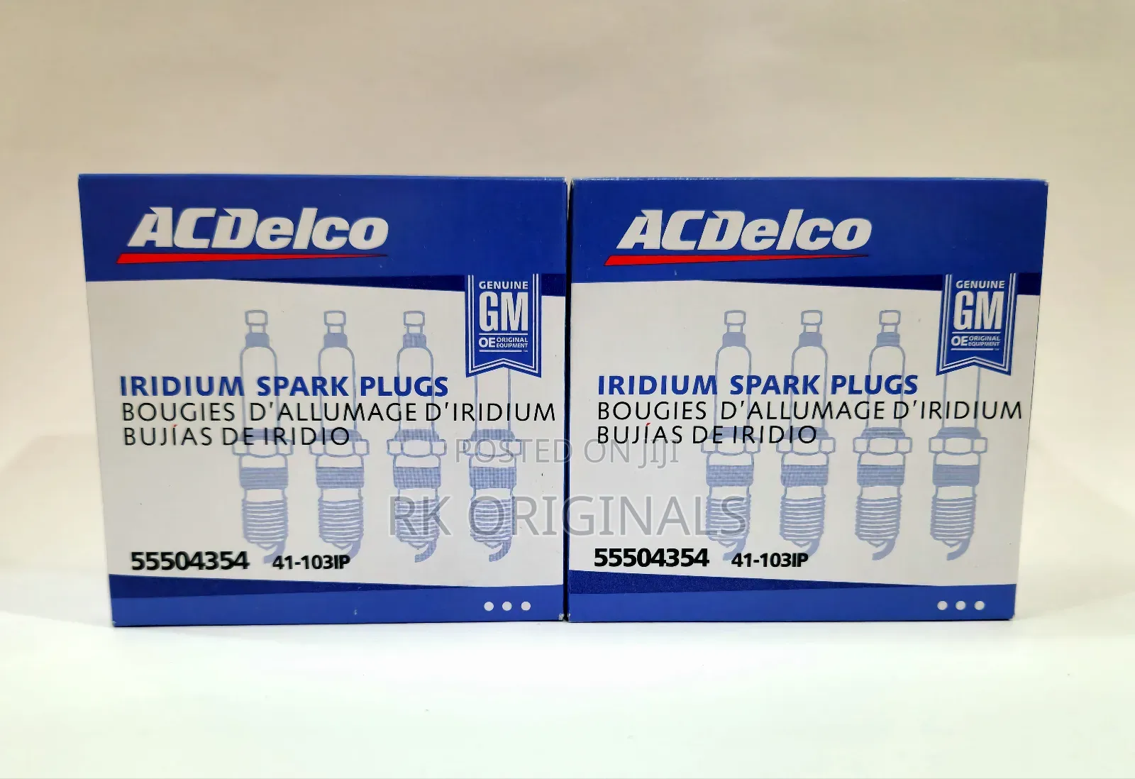 Ac Delco 41-103ip Spark Plugs X4pcs For Gmc Acadia From Usa🇺🇸