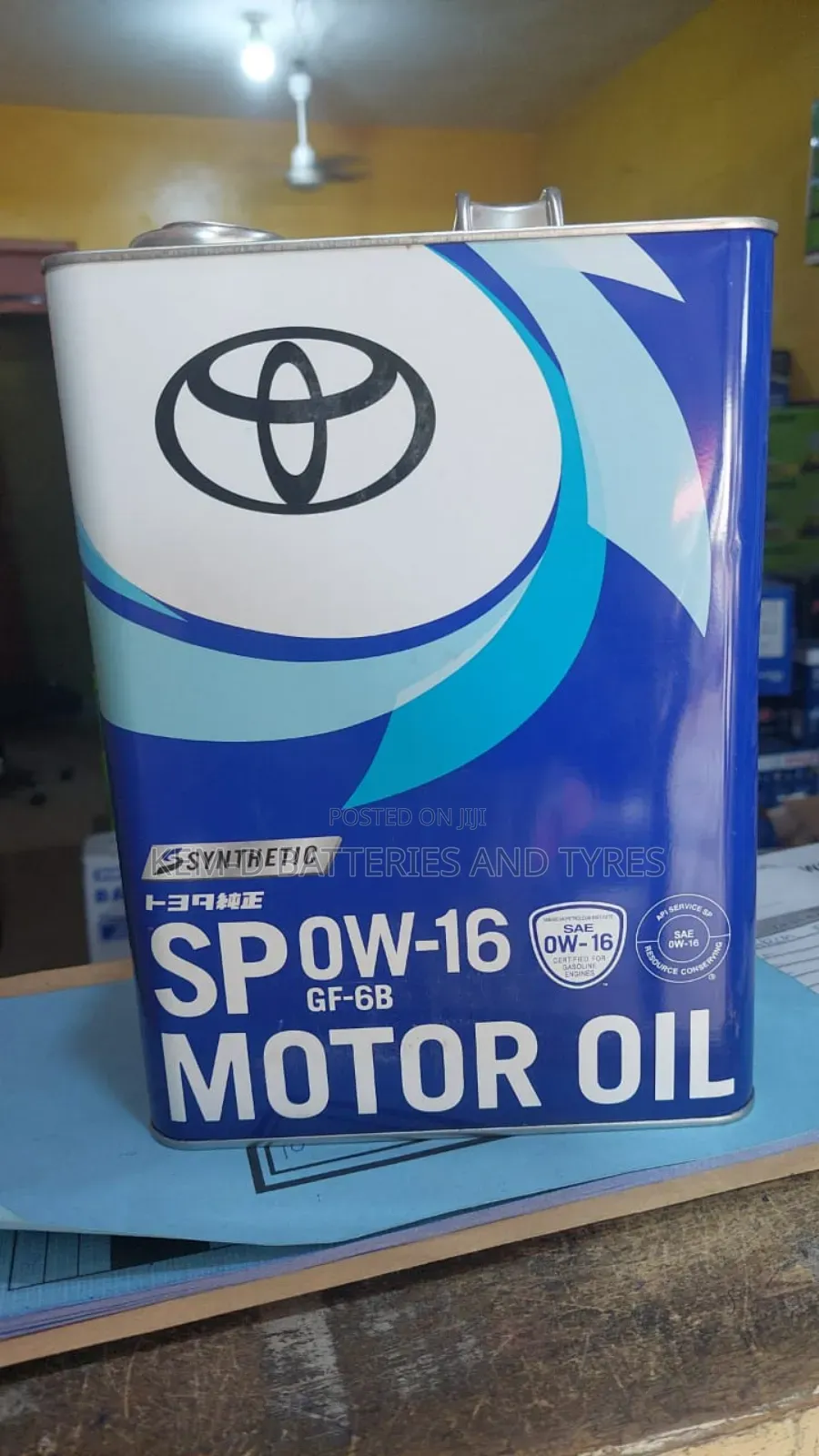 Toyota Sp 0w16 Motor Oil + Delivery