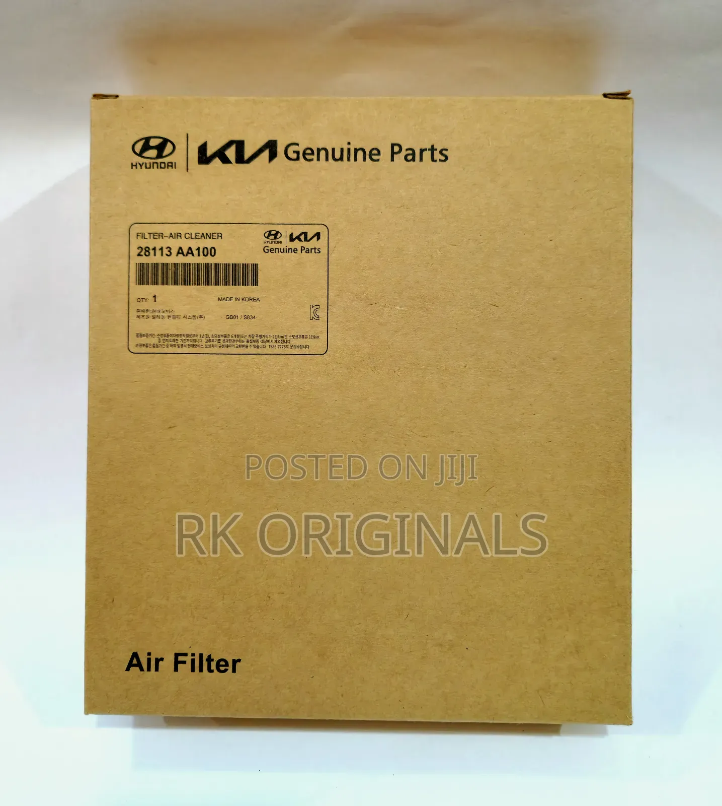 Kia K4/Elantra/Kona 2021-2026 Air Filter Imported From Korea 🇰🇷.