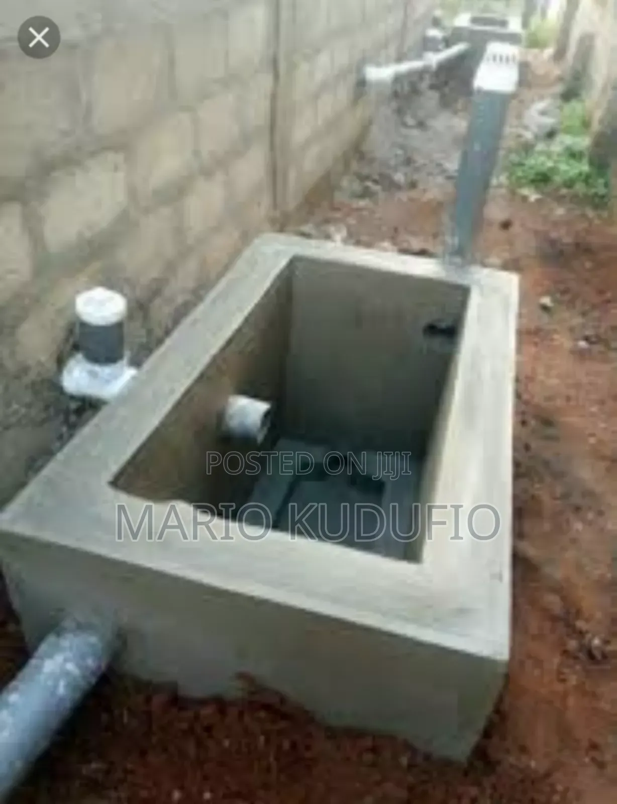 Bio Digester Toilet Construction