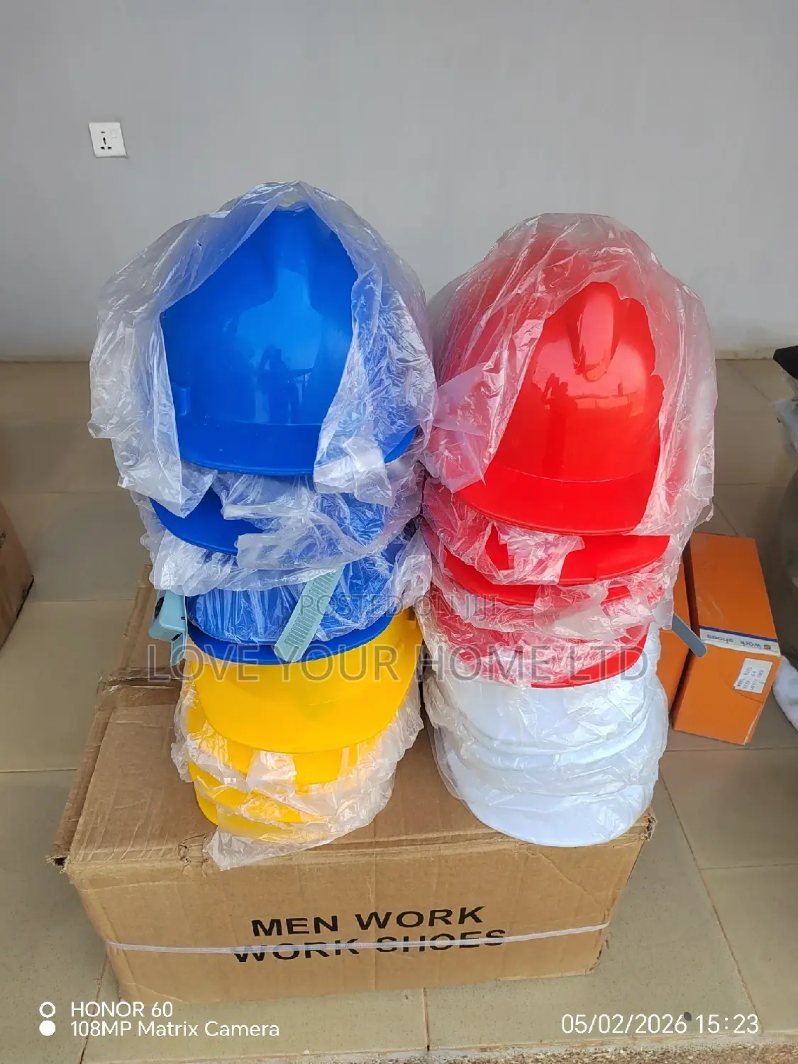 Construction Helmet ( For Wholesale 40pcs)