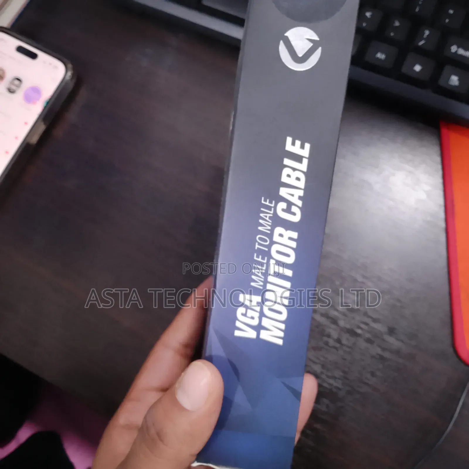 Vga Cable (Monitor Cable) 1.5 Mtr - Volkano