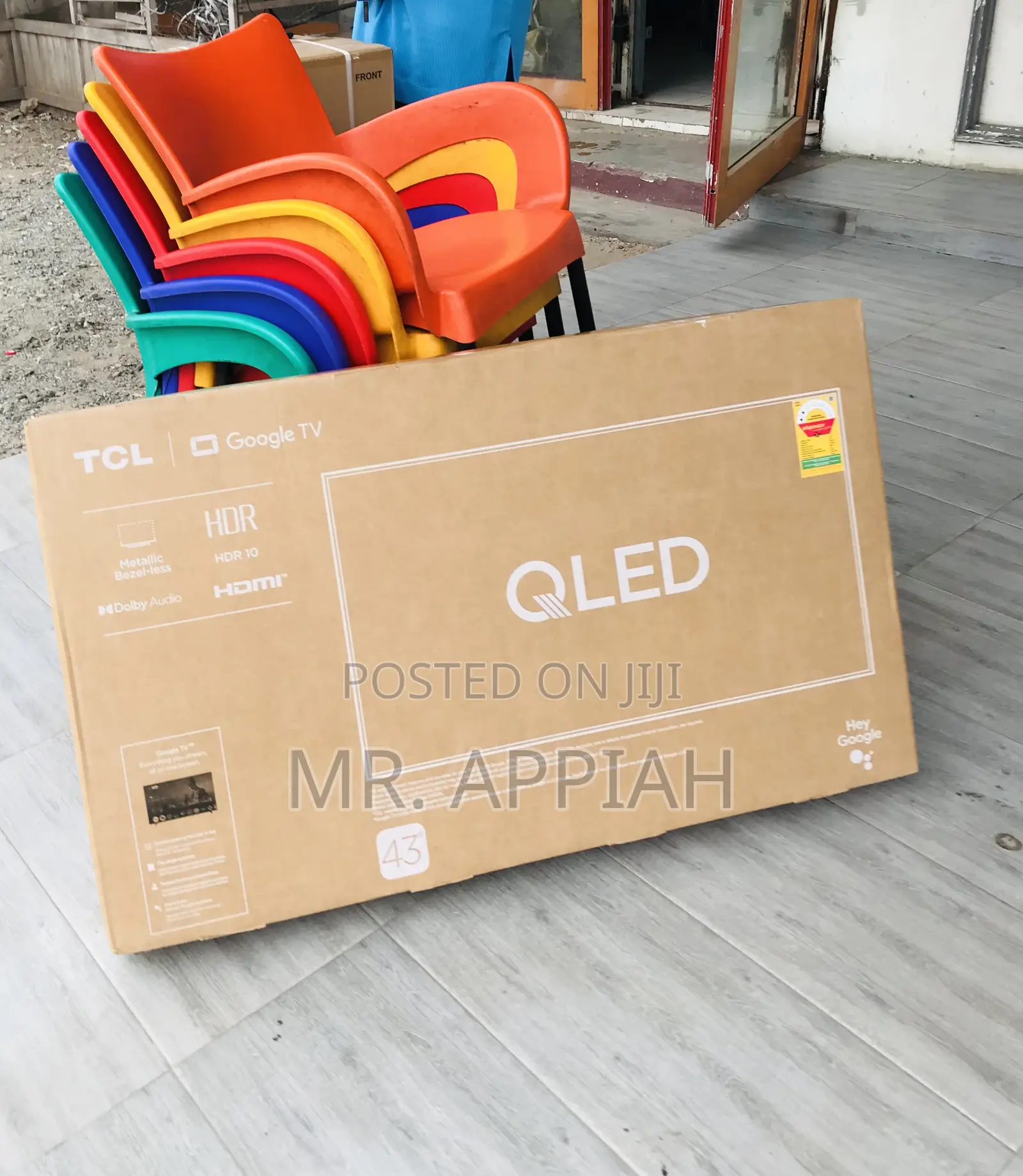 Buy Affordable TCL-43s5k 43” Qled Smart Satellite Android Tv