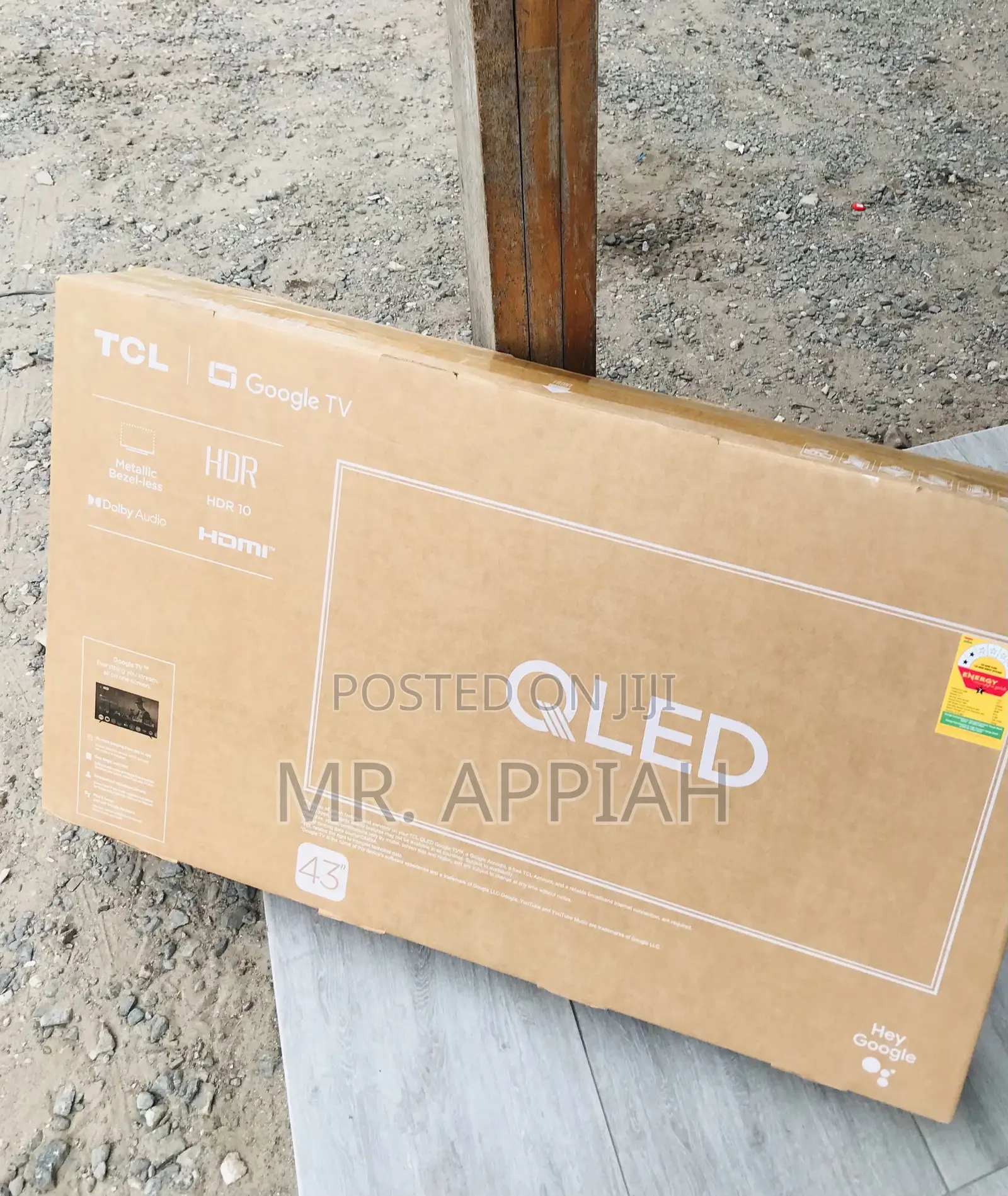 Buy Affordable TCL-43s5k 43” Qled Smart Satellite Android Tv