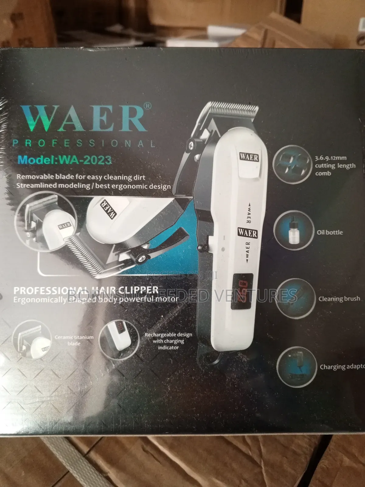 2 In 1 Rechargeable Hair Shaver