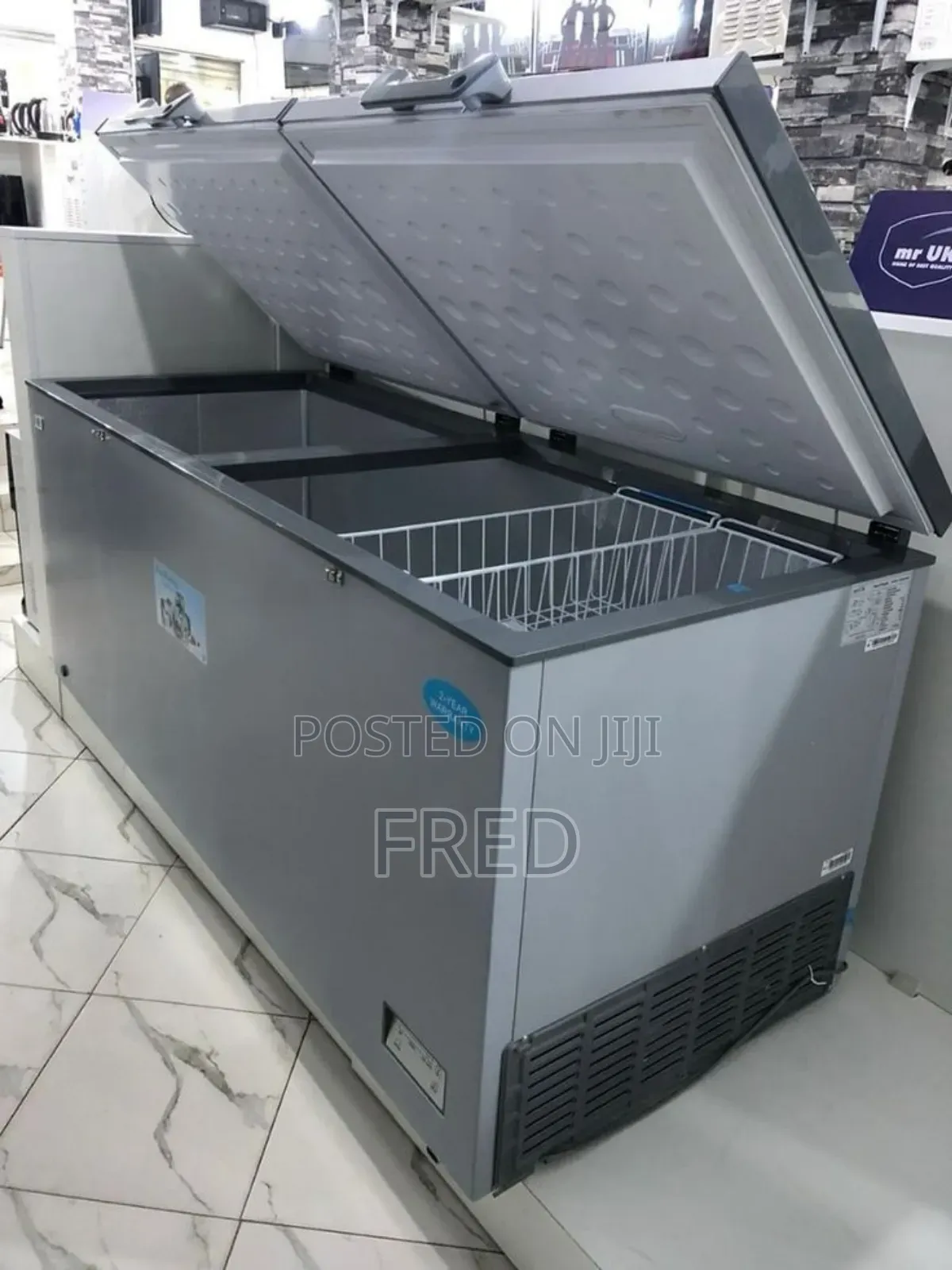 Legacy 500 Liter Double Door Freezer Fast Freezing